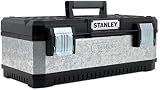 Stanley Galvanised Toolbox with Heavy Duty Metal Latch 23 inch 1-95-619 view 2