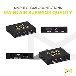 HDMI to HDMI with Audio Embedder | 4K2K@50/60Hz