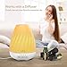 Anjou Essential Oils and Diffuser Set, 200mL Aroma Diffuser Tank with Top 12 Oils, Peppermint, Tee Tree, Lavender, Eucalyptus, Sweet Orange, Auto Off Humidifier – 7 Color LED Lights, Therapeutic Gradethumb 2