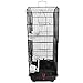 Goobest 37″ Iron Bird Parrot Cage Cockatiel Detachable Lovebird Finch Bird Cage with Wooden Timber Perches,Swing & Food Cups Small and Medium Parrots Blackthumb 2