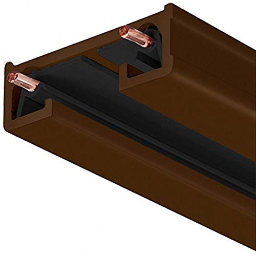 Juno Lighting 8FT BZ R Series Trac-Lite Track Section, 8', Bronze