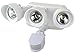 UL Listed Outdoor LED Security Three Headed Floodlightwith Motion Sensor, Waterproof, 5000K, 3090 Lumens Bright- White (alaky)
