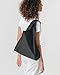 BAGGU Standard Reusable Shopping Bag (One Size, Black)