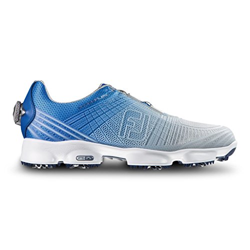 FootJoy HyperFlex 2 BOA Golf Shoes 2016 Blue/Silver Medium 10