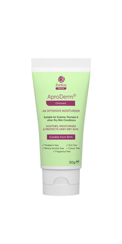 AproDerm® Ointment 50g Tube – Long-Lasting, Intensely Moisturising Emollient; Suitable for Eczema, Psoriasis, Ichthyosis, Dermatitis and Other Dry Skin Conditions; Vegan