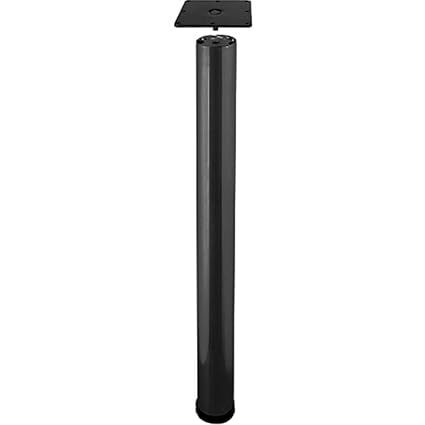 Hafele Black Adjustable Table Leg Set Set Of 4 Amazon In Home Improvement