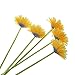 ULTNICE 5pcs Wedding Gerbera Daisy Artificial Flowers for Home Decoration (basket is not included)