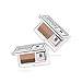 Festnight Double Color Lazy Double Layer Shadow Eyeshadow Makeup Palette Pigment Waterproof Shimmer Eye Makeup with Brush