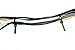 Simple Deluxe 500-PACK 4 Inch Self-Locking Versatile Nylon Cable Wire Zip Ties in Black & White, UL Listed