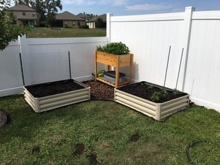 image for Mr. Stacky Metal Raised Garden Bed Kit - Elevated Planter Box For Grow