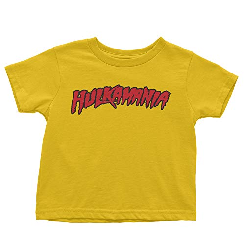 WWE AUTHENTIC WEAR Hulk Hogan Hulkamania Toddler T-Shirt Multi Extra Large