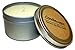 Candlecopia Beach Linen Strongly Scented Hand Poured Vegan Travel Tin Candle, 8 Ounce Tin