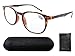 Eyekepper Spring Hinges 80's Classic Reading Glasses Include Sun Readers
