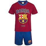 FC Barcelona Official Soccer Gift Boys Short Pajamas