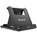 Adjustable Cell Phone Stand, Gruichi iPhone Stand for Desk Tablet Stand, Multi-Angle Desk Phone Dock Holder for iPhone 8 X 7 6 6S Plus Samsung S7/S6 Edge, Nexus, iPad, 6
