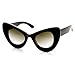 zeroUV - High Fashion Bold Oversized Women's Cat Eye Sunglasses