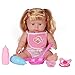 Huang Cheng Toys Doll Accessories 2 Bibs for 12-inch Doll Nursing Bottles Shoes Pacifiers Underwears Plate Spoon