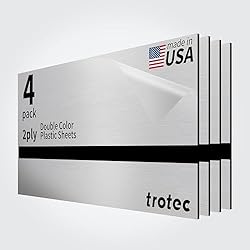 Trotec TroLase Metallic Plus | 12"x24"x1/32", 4 Pcs