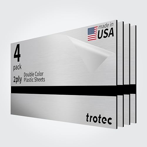Trotec TroLase Metallic Plus | 12"x24"x1/32", 4 Pcs