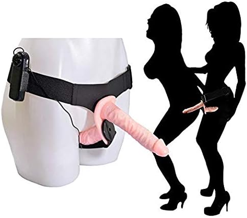 Leather Strap On Harnesses Underwear Mini Short Pants with Adjustable Soft Ring Belt 6.1 inch Color Flesh