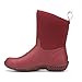 Muck Boot Women's Muckster II Mid Ankle Boot, Red/Multi Floral, 9 Medium US
