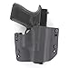 R&R HOLSTERS: Black - OWB Kydex Holster - Outside The Waistband