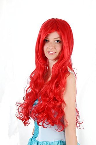 Movie Princess Elsa anna Amine Wig Ice Snow Queen Blonde Cosplay Wig Party Braid Hair Heat Resistant Synthetic Wigs for Costume Halloween fit adult women girls (Elsa Adult Wig)