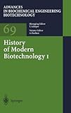 History of Modern Biotechnology I, , 3540677933
