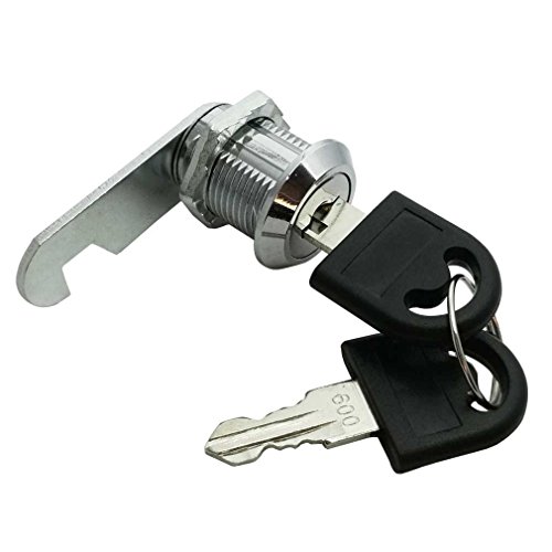 Smbbit 13/16 in(20MM) Cylinder Cam Cylinder Lock Mailbox Cabinet Cupboard Drawer Furniture Tool Box Locker Cabinet Hardware Locks(4Pack )