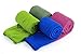 Sea to Summit Portable Pocket Towel for Camping, Gym, and Travel, X-Large/Beach Towel, Cobalt Blue