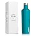 Corkcicle Canteen Classic Collection-Water Bottle & Thermos-Triple Insulated Shatterproof Stainless Steel, 25 oz, Gloss Biscay Bay
