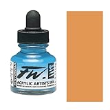 FW Flame Orange ink 1 oz bottle