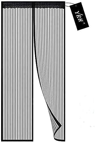 YRH Magnetic Fly Screen Door 120x220cm Heavy Duty No Drill Self-Sealing Mesh