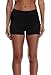 Attraco Women's Plus Size Mid Waist Tankini Broad Swim Trunks Black 28