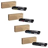 Xerox 106R02744, 106R02745, 106R02746, 106R02747 High Yield Toner Cartridge Set - WorkCentre 6655