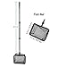 AquaticHI 6 in 1 Multi-Function Aquarium/Fish Tank Cleaning Tool, Algae Scraper, Small & Large Fish Net, Sponge, Plant Fork, Gravel Rake for Long Deep Fish Tanks (6 in 1 Extendable)thumb 2