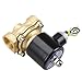 UEB 2W-200-20 3/4 Inch Brass Electric Solenoid Valve Water Air Fuels N/C DC 12V