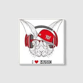 Framed for Living Room Bedroom Cute Animal Theme for