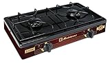 Koblenz PFK-200 Lucero 2-Burner Gas Stove, Maroon