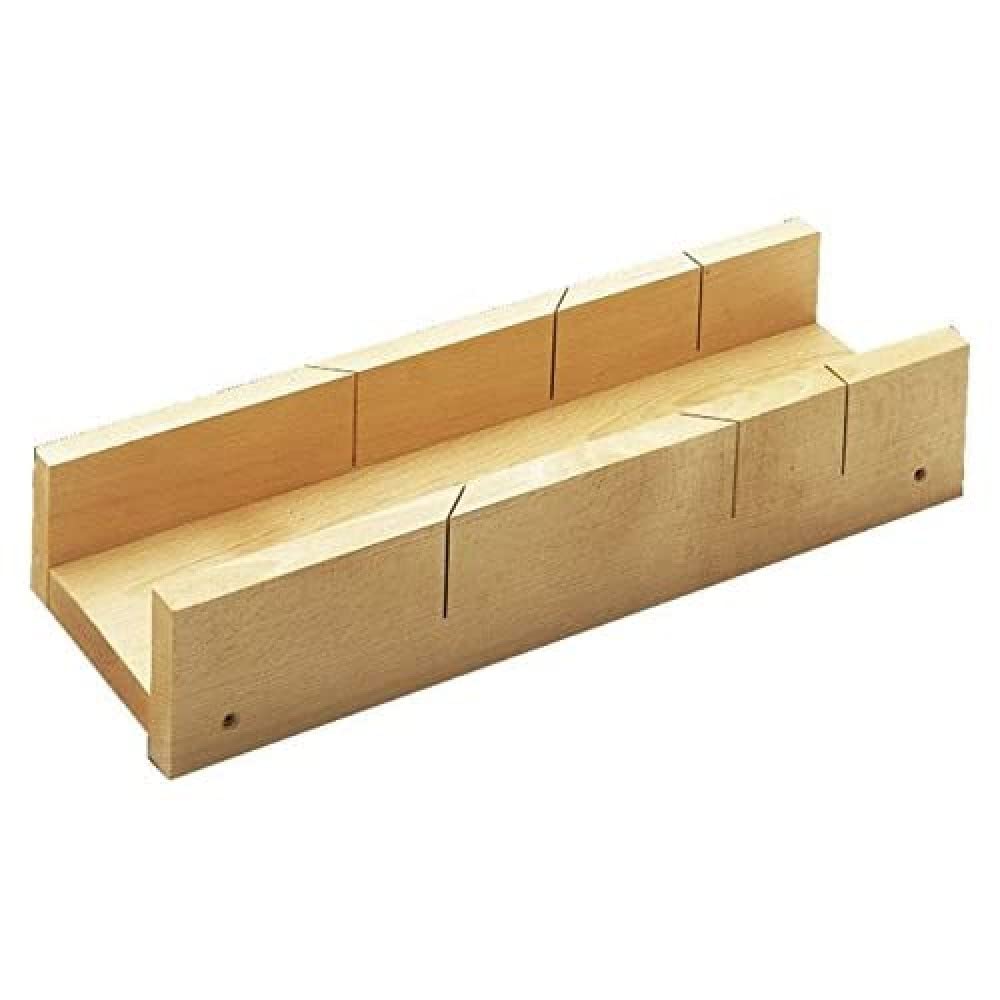 Bahco 233-400 Laminated Wood Miter Box, Beige