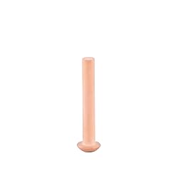 Aicosineg Solid Rivets,50Pcs M3 Round Head Copper