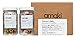 Amaki Herbal Bath Soak Blend of Epsom and Dead Sea Salt Infused with Lavender Essential Oil - for Stress Relief, Reduce Sore Muscle, Skin Soothing - Luxury Gift Set of 2, 8 Ounces Jars