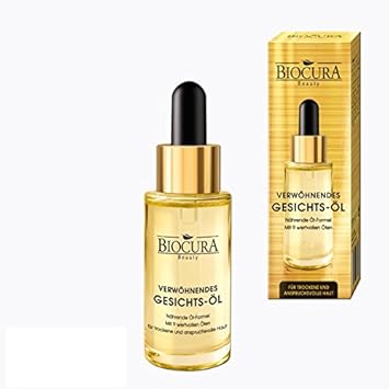 BIOCURA Beauty verwöhnende Gesichts Öl 30 ml für Trockene/Reife Haut