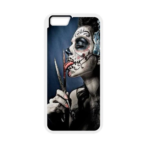 iPhone 6/6S Plus Case, with Best Seller Day of The Dead Suger Skull Girl 3.[KikiBang]