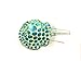 Handmade Mini Sky Blue Stingray Art Glass Blown Sea Animal Figurine - Model Y2016