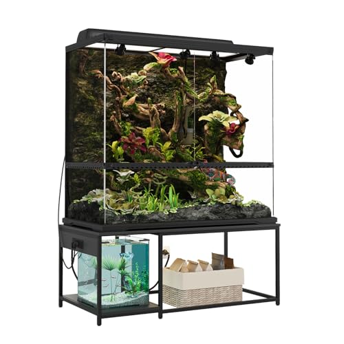 ZZJIHAI 120-Gallon Reptile Tank Stand