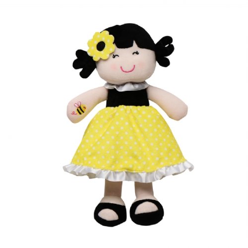 Baby Starters Black and Yellow Bumblebee Snuggle Buddy Doll