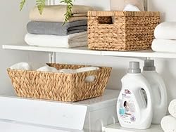 StorageWorks Wicker Storage Baskets, Baskets for