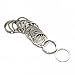 100 Pcs Mix Color Plastic Coil Stretch Wristband Elastic Stretchable Spiral Bracelet Key Ring/Key Chain/Key Hook/Key Holder for Gym, Pool, ID Badge and Outdoor Sports (Dull Polish)