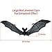 NorNovelties Bat Decorations & Wall Decor - Set Of 3 Hanging Bats For Halloween Party Decorations